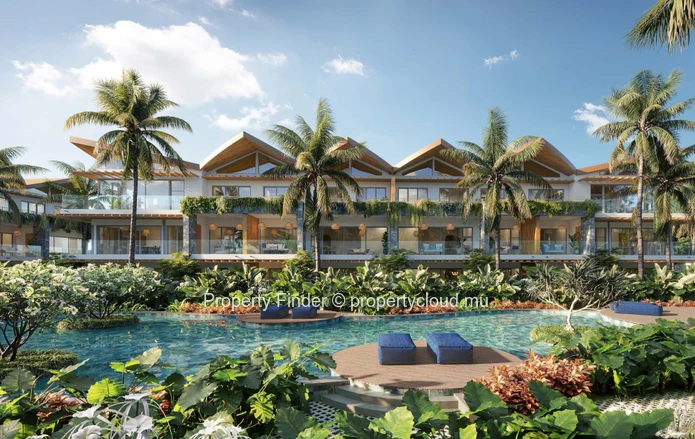 Penthouse de luxe 4 chambres à vendre aux La Pirogue Residences, Maurice
