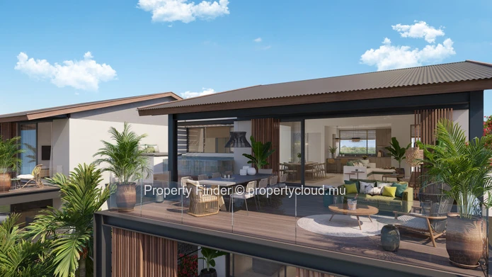 For sale - 3 bedroom penthouse in  beau champ.