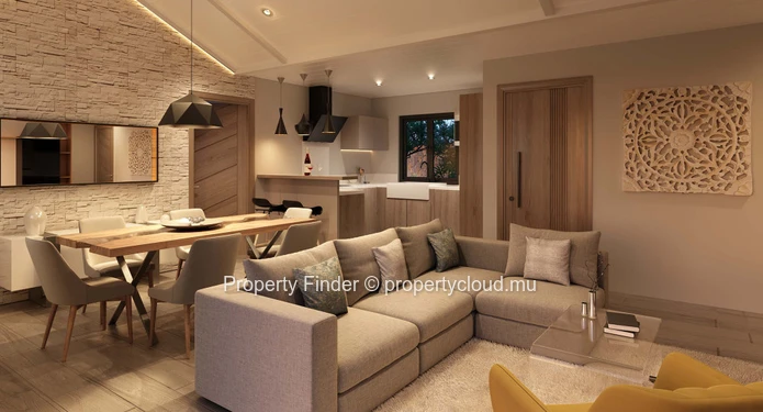 Villas Élégantes de 2 Chambres avec Piscine à Vendre à Cap Malheureux