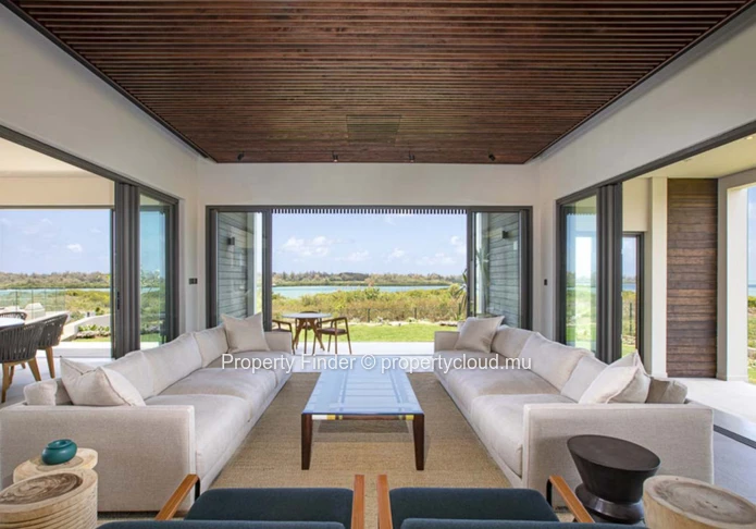 Villa Insulaire avec Vue sur l'Île aux Cerfs et le Lagon - À Louer