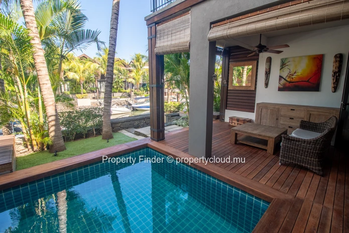 Waterfront 3-Bedroom Duplex in La Balise Marina