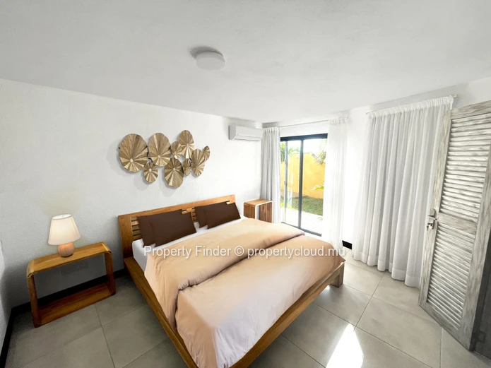Villa 3 Chambres à Louer avec Piscine, Accès Salle de Sport et Vue sur Mer – Maurice