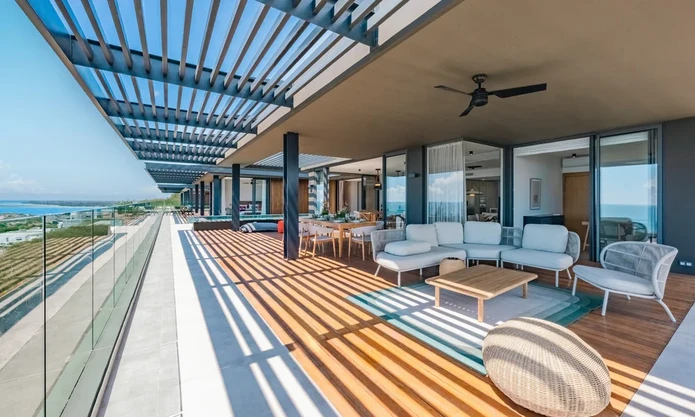 Villa de Luxe avec Vue sur Le Morne et l'Océan