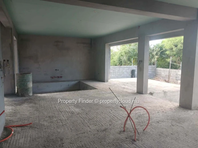 Spacious Unfinished House for Sale in Albion, Mauritius