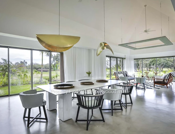 Villa de Luxe de 4 Chambres à Louer sur la Côte Est de l'Île Maurice – Vue sur le Parcours de Golf