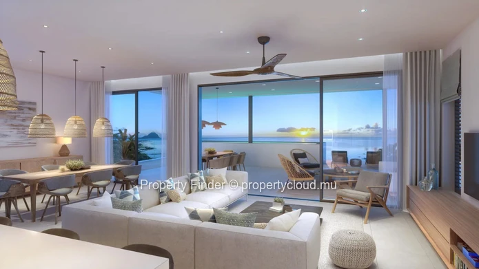 Luxury Beachfront Penthouse for Sale in Black River, Mauritius