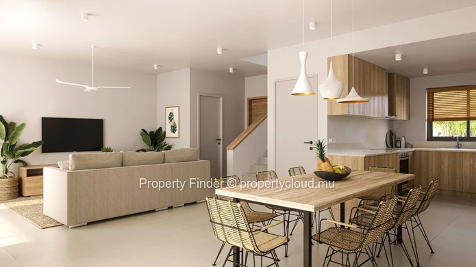 3-Bedroom Townhouses for Sale – West Coast of Mauritius
