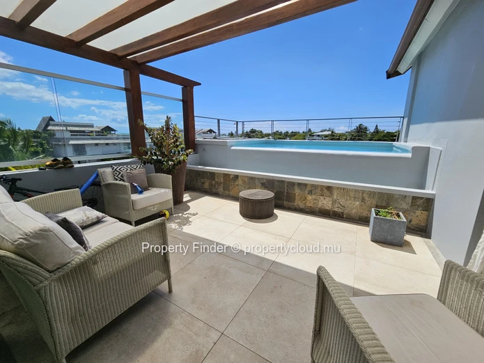 Appartement Penthouse de Luxe de 3 Chambres à Louer à Long Terme – West Island, Mauritius