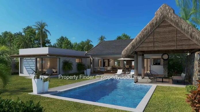 Villas Élégantes de 2 Chambres avec Piscine à Vendre à Cap Malheureux