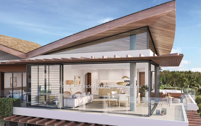 Penthouse de luxe 4 chambres à vendre aux La Pirogue Residences, Maurice