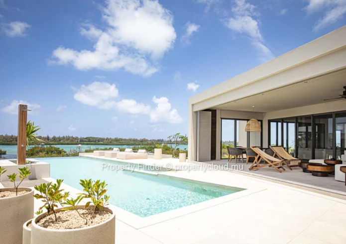 Villa Insulaire avec Vue sur l'Île aux Cerfs et le Lagon - À Louer