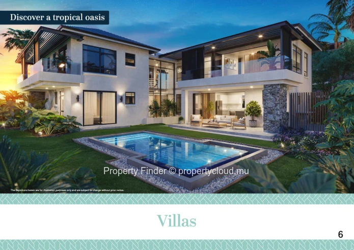 Villa de Luxe 4 Chambres – À Vendre – Flic-en-Flac, Maurice